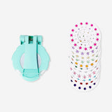 Hair jewel decorator with 12 refills