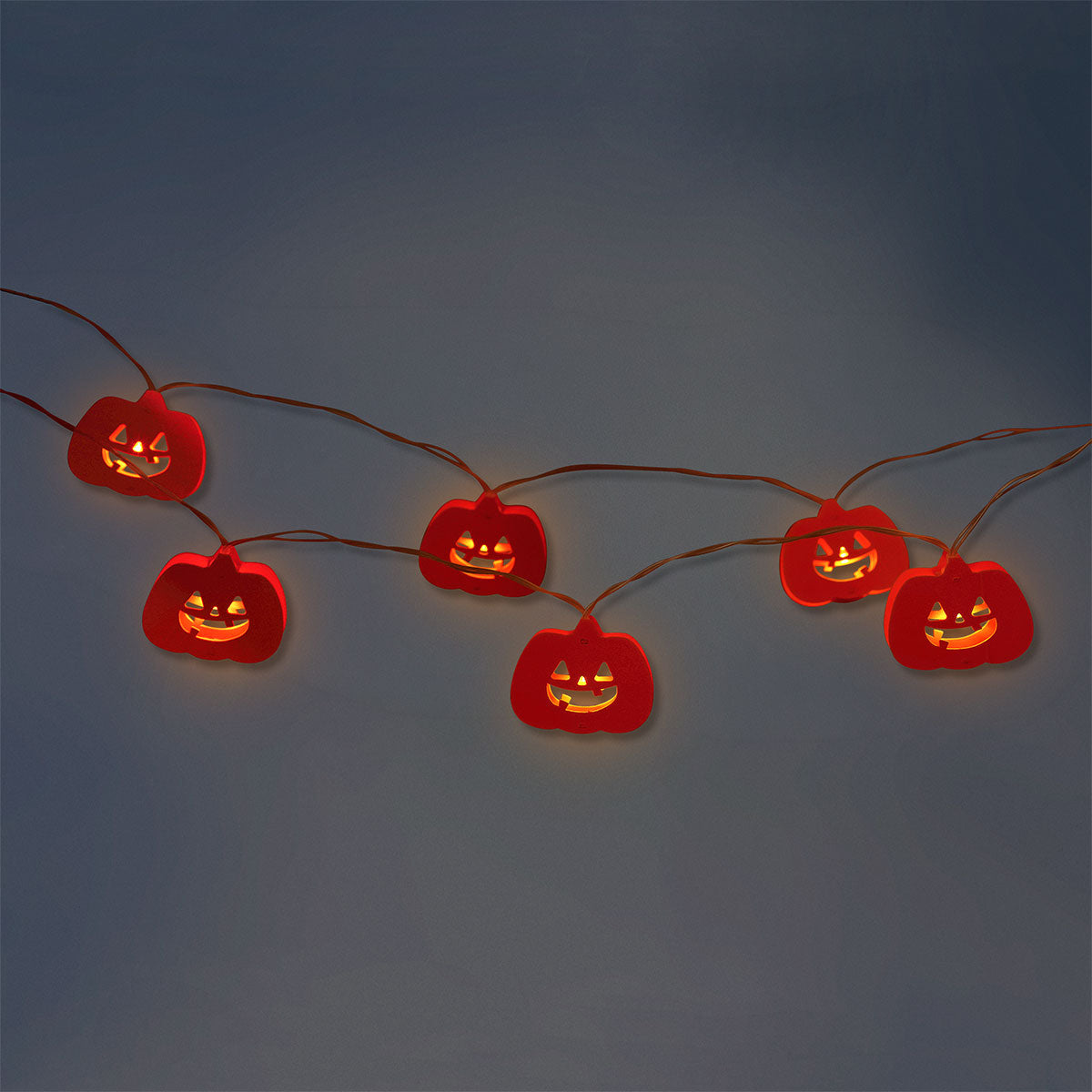 String lights - Halloween pumpkins