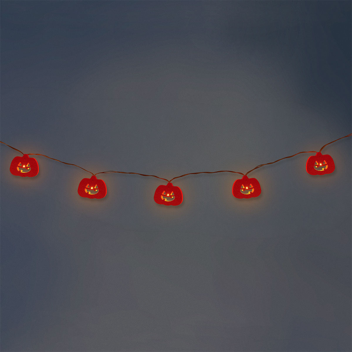 String lights - Halloween pumpkins