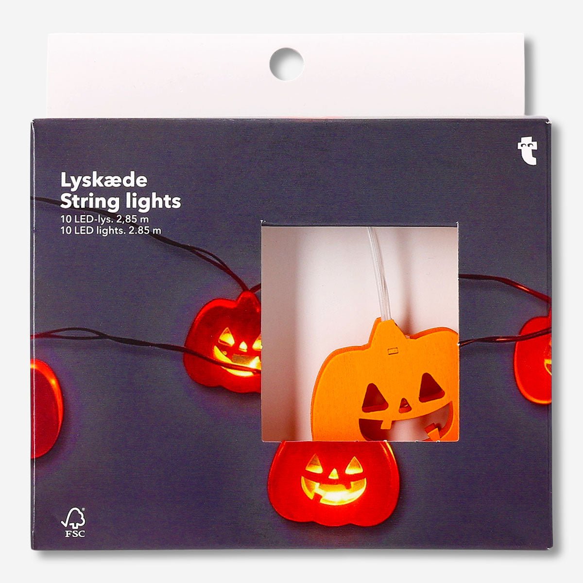 String lights - Halloween pumpkins