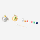 DIY ceramic baubles - 2 pcs