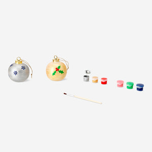 DIY ceramic baubles - 2 pcs