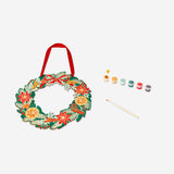 DIY wooden wreath