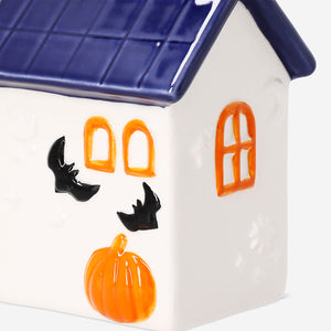 Halloween Temalı Seramik Ev Biblosu