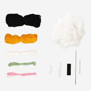 DIY crochet Halloween cat 