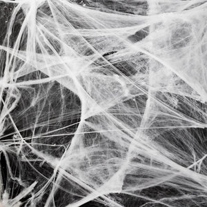 White spider cobweb - 70x400 cm