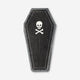 Napkins as black coffin - 16 pcs