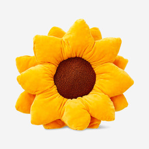Yellow sunflower cushion - 39 cm