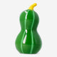 Green decorative pumpkin - 7 cm