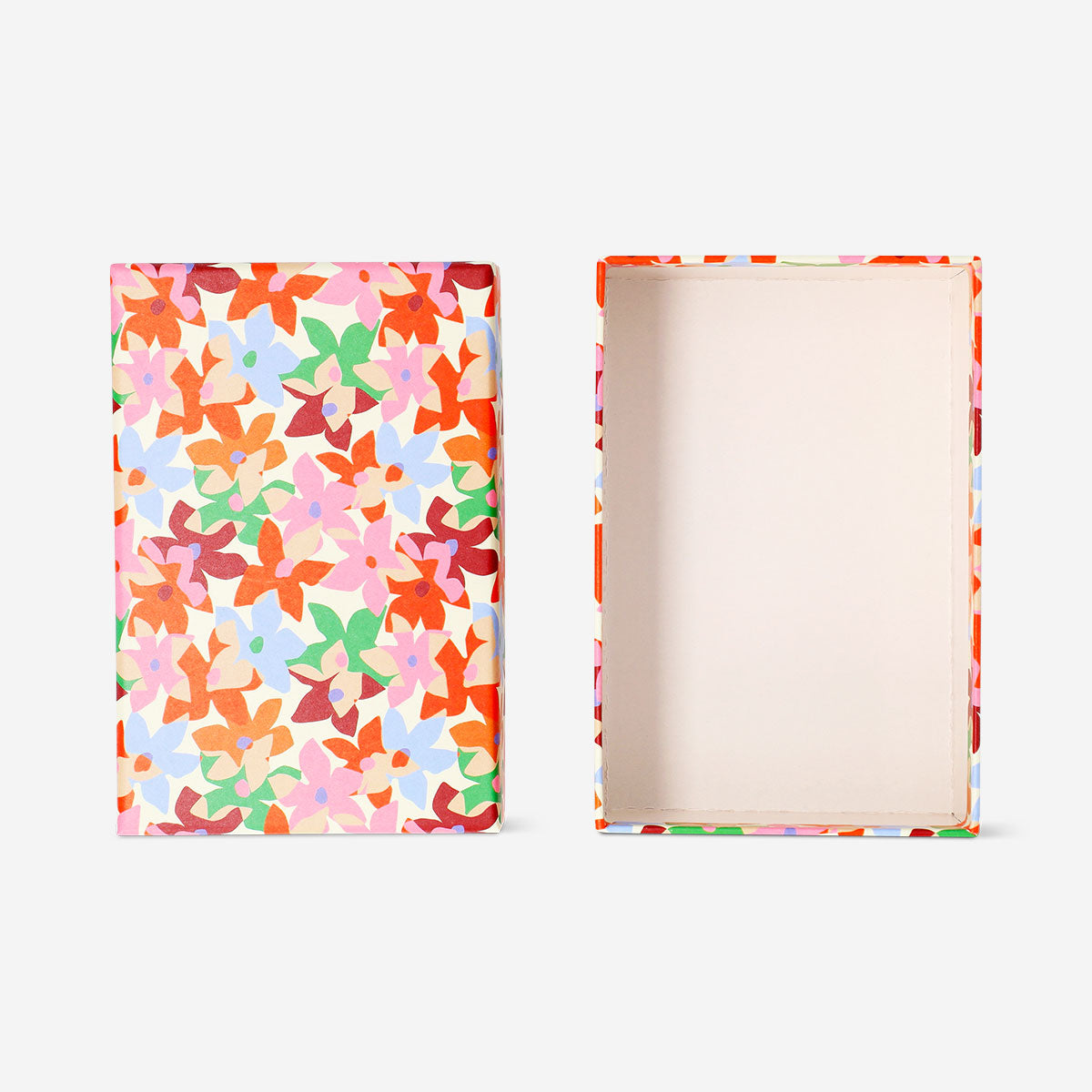 Storage box with geometric print - 11x17