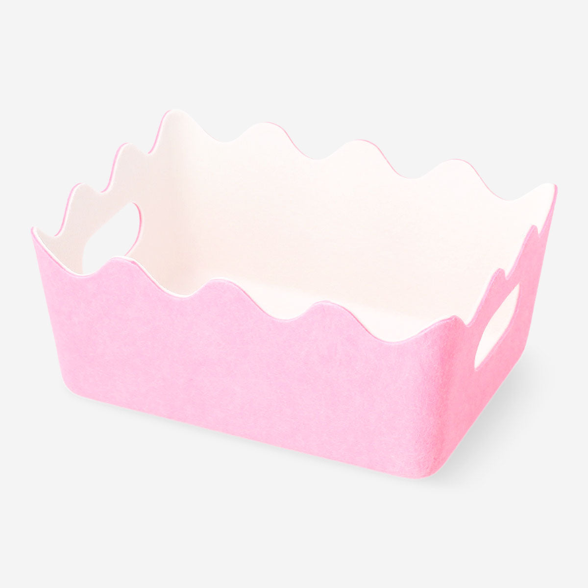 Pembe Keçe Düzenleyici Sepet