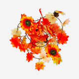 Decorative autumn leaves for table decoration