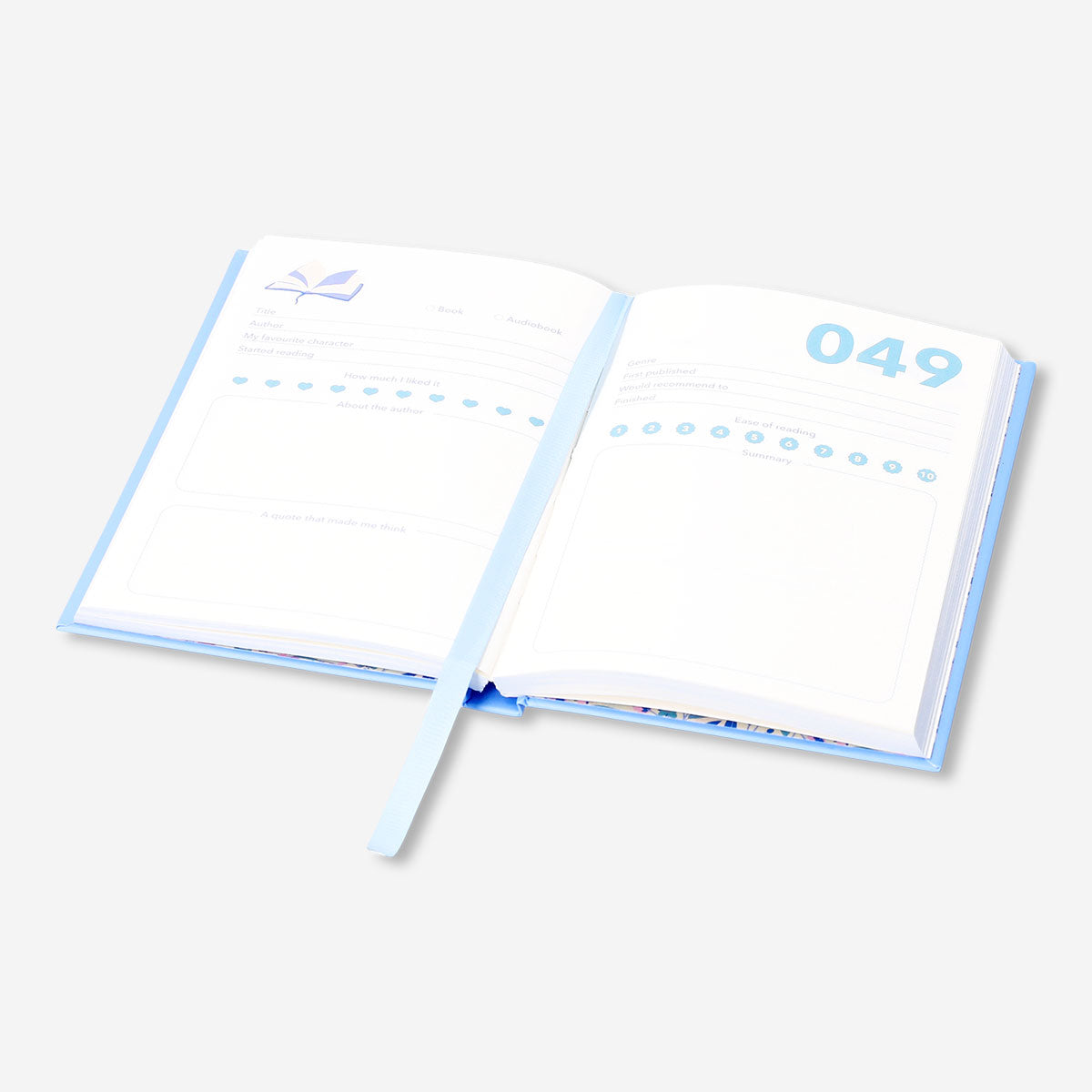 A6 book journal - English