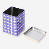 Storage tin with pumpkin print - 13 cm