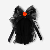 Costume hairband with veil and flowers - For adults