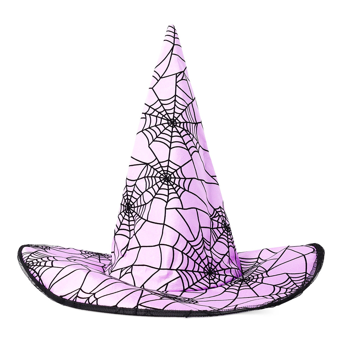 Witch's hat with spiderweb - For adults