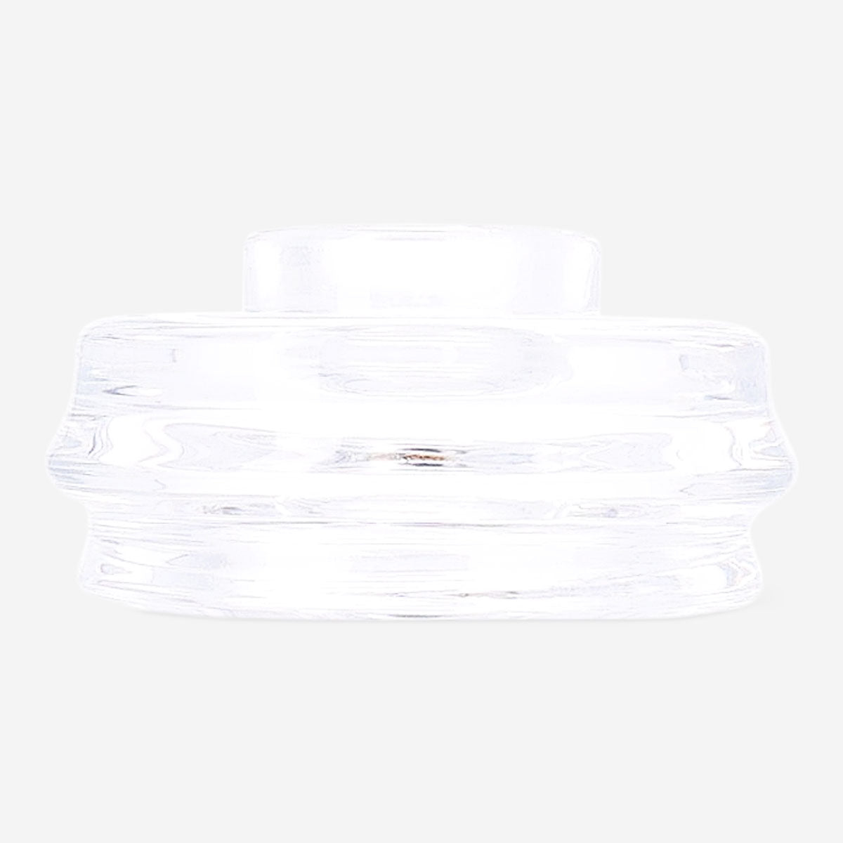 Transparent candle and tealight holder - 7 cm