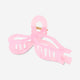 Pink bow hairclip