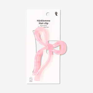 Pembe Kurdeleli Saç Tokası