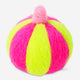 Decorative textile pumpkin - 6 cm