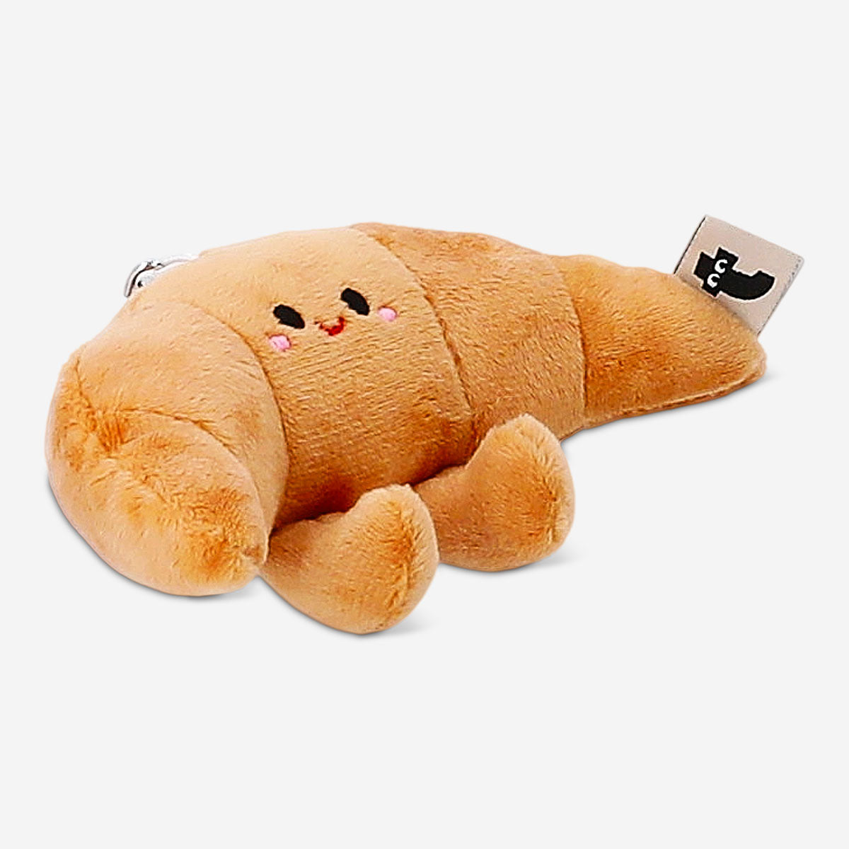 Plush toy keyring - Croissant