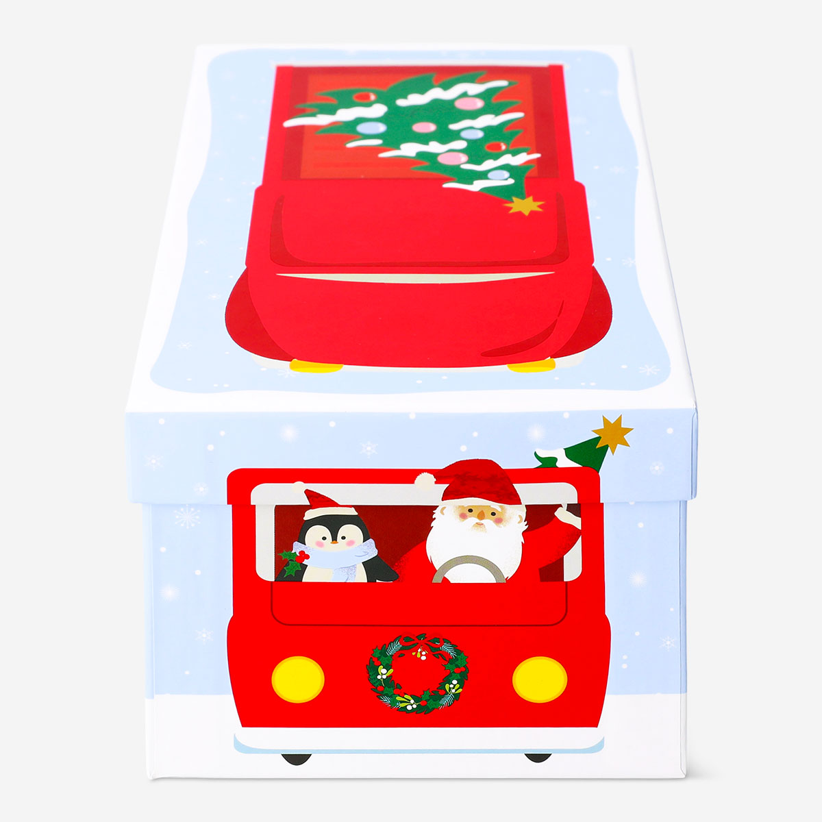 Gift box - Santa's truck - 12x20 cm