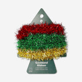Mixed tinsel ribbon - 3 pcs