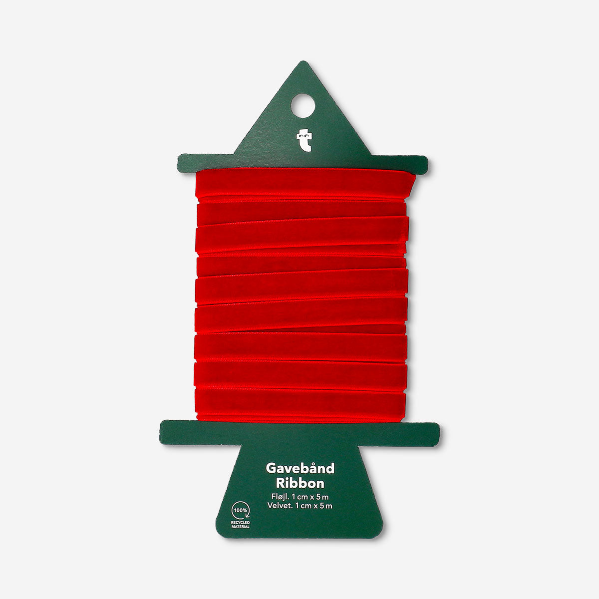 Bordeaux velvet ribbon - 5 m