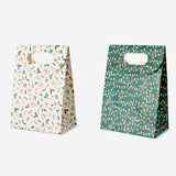 Gift bags - Christmas prints - 2 pcs