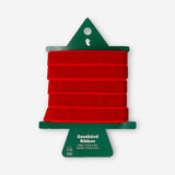 Red velvet ribbon - 5 m