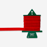 Red velvet ribbon - 5 m