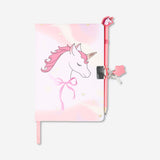 Kilitli Pembe Unicorn Günlük