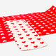 Tissue paper with hearts - 70x50 cm