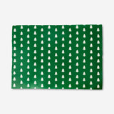 8'li Yılbaşı Ağacı Desenli Pelür Kağıt 70x50 cm