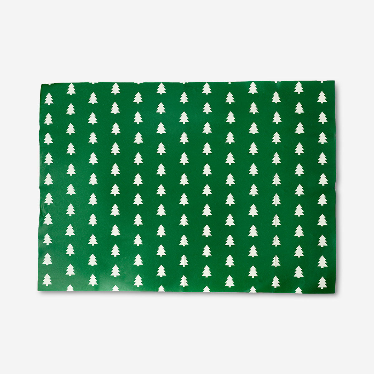 8'li Yılbaşı Ağacı Desenli Pelür Kağıt 70x50 cm