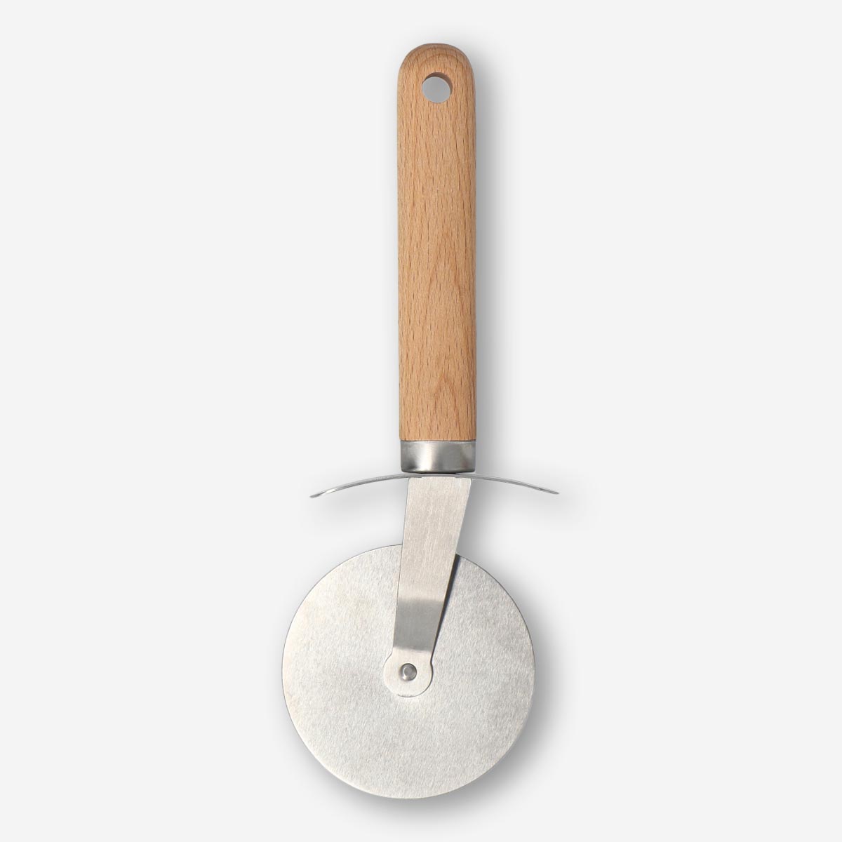 CUTTER PIZZA SS AND BEECH WOOD HANDLE