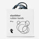 ELASTICS SMALL AND LARGE GREY