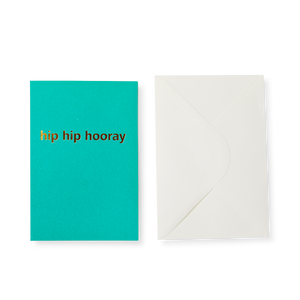 Yeşil Hip Hip Hooray Kart