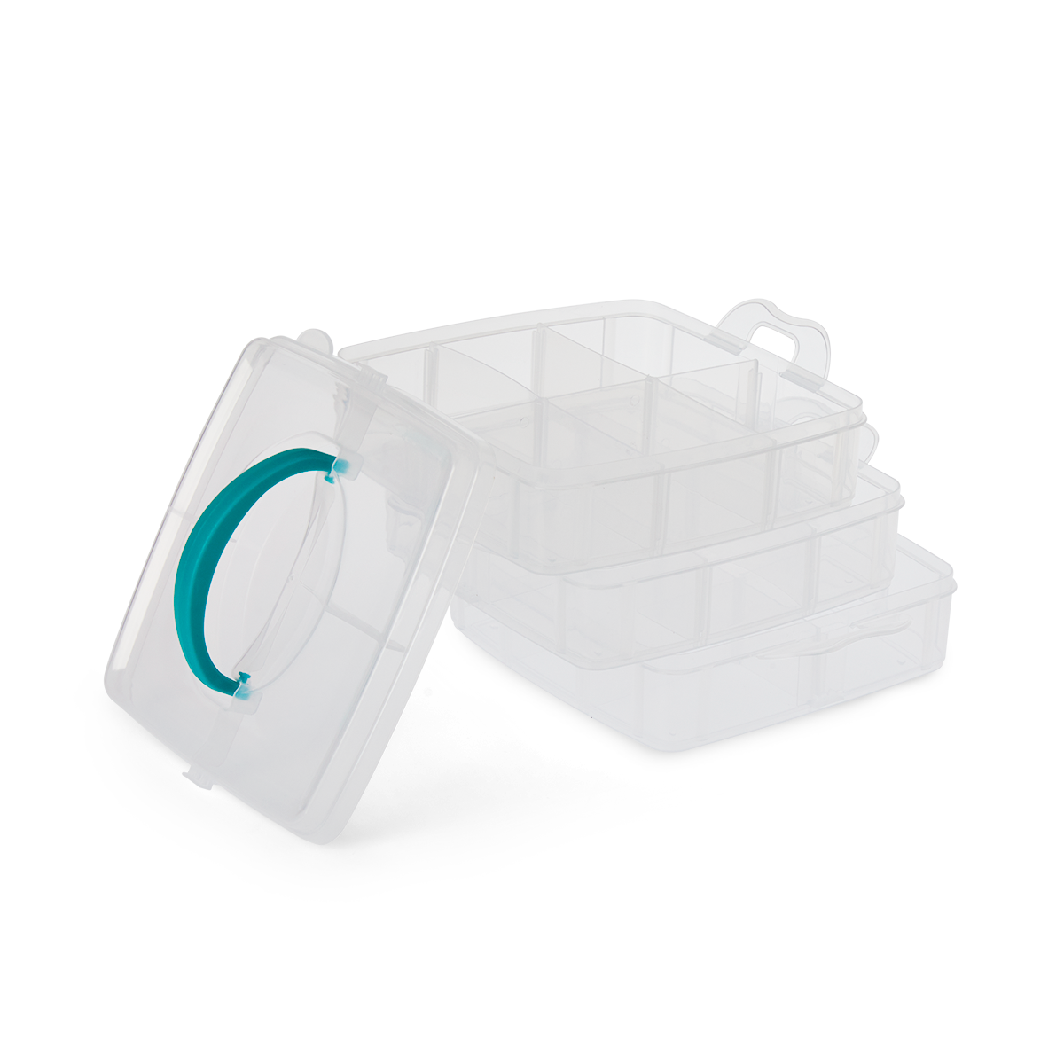 BOX STORAGE PLASTIC BLUE