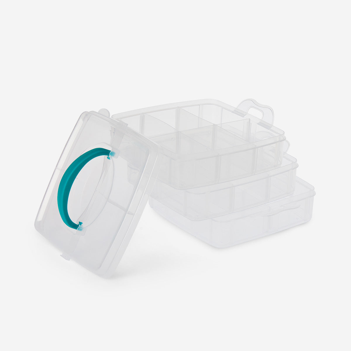 BOX STORAGE PLASTIC BLUE