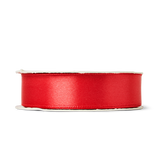 RIBBON SATIN 2CMX15M RED