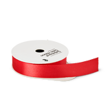 RIBBON SATIN 2CMX15M RED