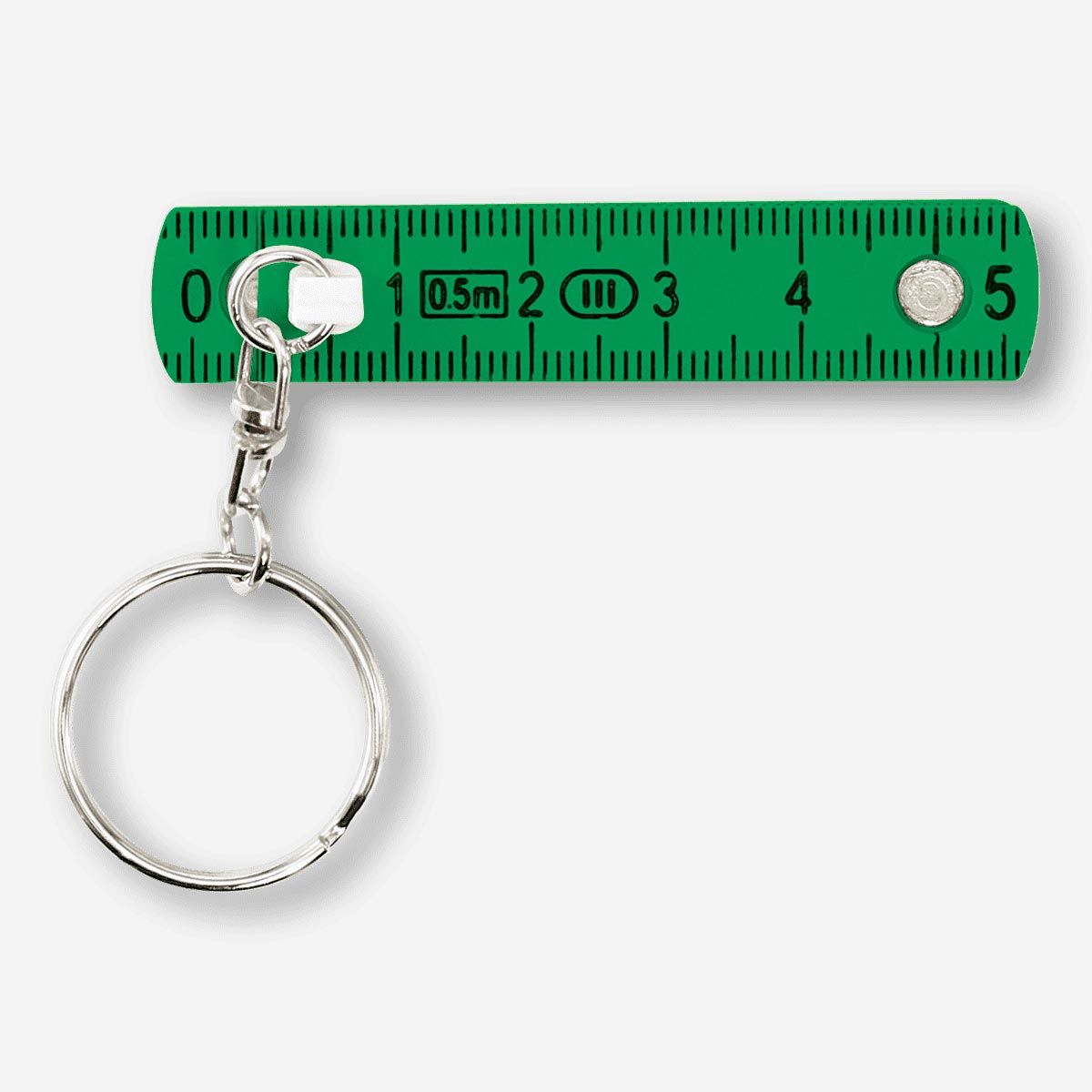 FOLDING RULER MINI WITH KEYRING GREEN | Flying Tiger Türkiye