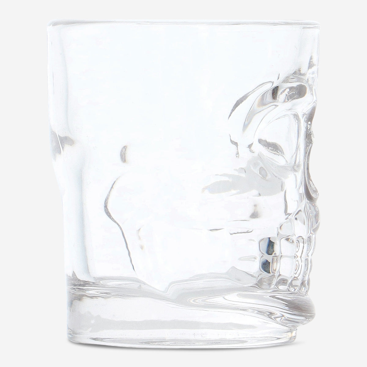 GLASS MINI SKULL CLEAR 35ML