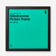 FRAME WOOD LOOK BLACK 20X20 CM