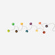 LIGHT CHAIN 10 METAL SHADES BALLS