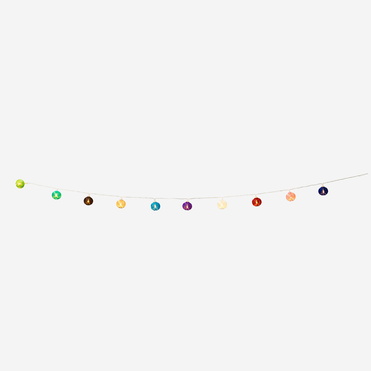 LIGHT CHAIN 10 METAL SHADES BALLS