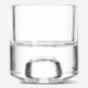 CANDLE AND TEA LIGHT HOLDER GLASS 2 IN 1 CLEAR