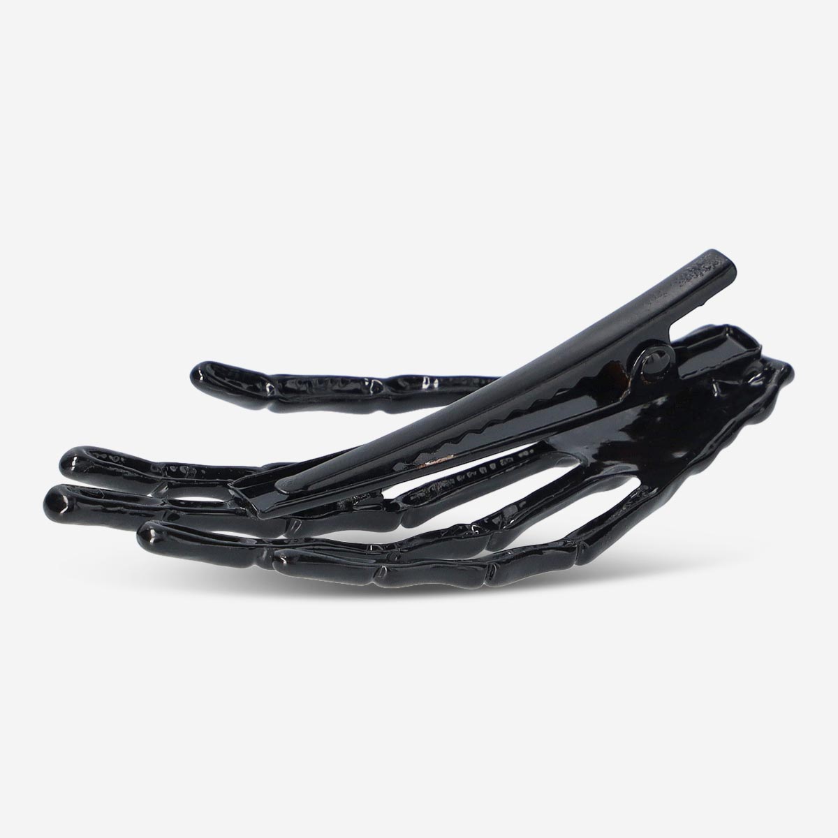 HAIR CLIP SKELETON HAND BLACK