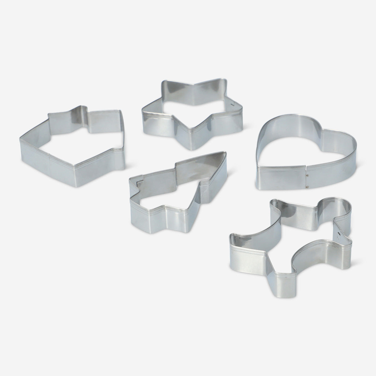 CUTTER COOKIE SET OF 5PCS SS